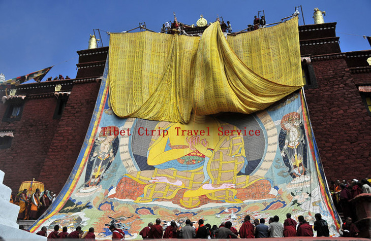 The Ganden Thangka Festival